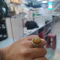انگشتر باباغوری گرم بالا کار دست