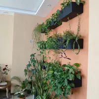 باکس فلزی گرین وال مدرن.دیوار سبز