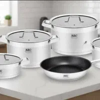 سرویس 9پارچه استیل AEC