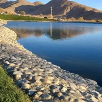 استخر ذخیره آب کشاورزی با ورق ژئو ممبران