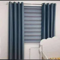 پرده زبرا ورتیکال پانچ طراحی رایگان