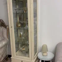 ویترین آینه دار چوبی