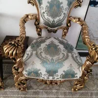 مبل سلطنتی پنجه شیری 7 نفره