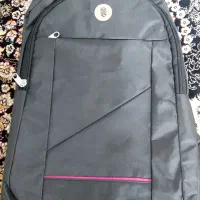 کوله پشتی/کیف نو مشکی محکم