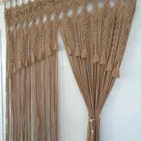 انواع پرده های  مکرومه در طرح های مختلف