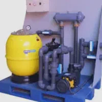 تاسیسات استخر و جکوزی،اجرای موتور خانه، لوله کشی