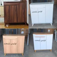 جاکفشی سه درب تک کشو  جا کفشی