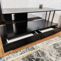 میز تلویزیون و ویترین ایستاده