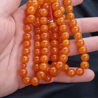 تسبیح کهربا ۱۰۰ تایی
