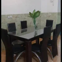 فروش دو دست میزوصندلی ناهارخوری۶نفره