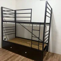 تخت خواب۳سه طبقه(دو طبقه مهماندار)فلزی علیمردانی۴۵|تخت و سرویس خواب|مشهد, حسین‌آباد|دیوار