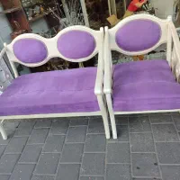 مبل نیم ست ۴نفره در حد نو