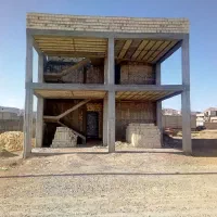 اسکلت دو طبقه 254 متری حشمتیه