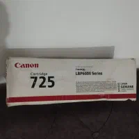 یک عدد کارتریج کنون 725اصل ژاپن پلمپ