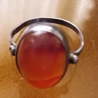 انگشتر عتیقه عقیق سرخ (صفوی )