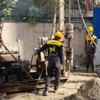 آزمایش خاک برگه حفاری گمانه دستی ماشینی