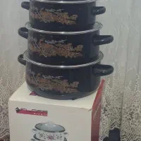 یک دست قابلمه نو اتفاده نشده مارک فلورا