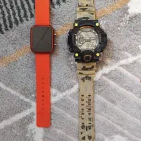 دو عدد ساعت کامپیوتری