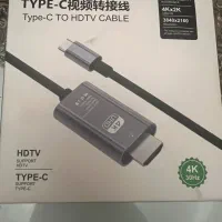 کابل تبدیل type-cبه hdmi(گوشی در تلویزیون)