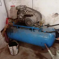 پمپ باد 150لیتری در حد