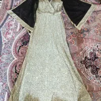 لباس مجلسی طلایی
