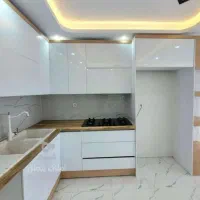 کابینت هایگلاس۱۲متر با صفحه ۵سانت اکبند