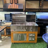 باربیکیو 120 استیل 304 فر و سرخ‌کن