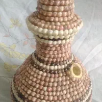 کوزه صدف کاری شده قلیان