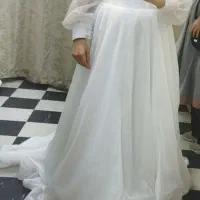 لباس عقدی سفید ونو