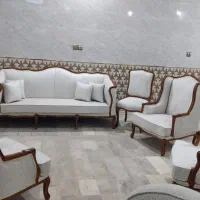 مبل راحتی کلاسیک سلطنتی هفت نفره مدل لنا