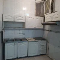 کابینت فلزی هود و سینک کاملا سالم و تمیز