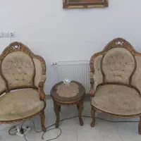 ست مبلمان و بوفه و میز نهار خوری