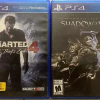فروش دیسک ps4 Uncharted و Shadow of war زیر قیمت