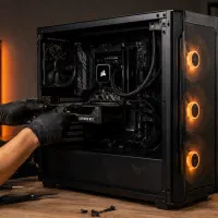 نصب ویندوز / سرویس کیس