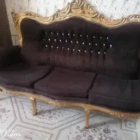 فروش مبل 9 نفره بامیز وسط درحد نو
