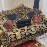 مبل و ناهار خوری استیل مدل مصری چوب راش