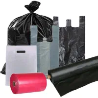 تولید کیسه زباله/نایلون زباله / نایلون دسته دار
