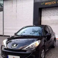 207 مشکی tu5 بدون رنگ
