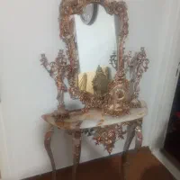 آینه شمعدان آلومینیم خشکه