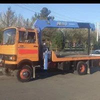 جرثقیل خاور۳تن و10 کفی دکل بلند جهت کار شبانه روزی