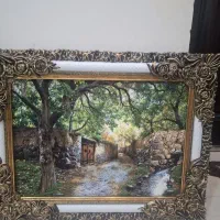 تابلو فرش کوچه باغ