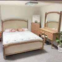 سرویس تخت خواب چوبی