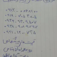 فروش خط های همراه اول وایرانسل و رایتل های زیبا