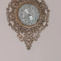 ساعت دیواری .برنز اصل.