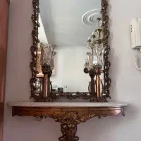 آیینه کنسول برنجی