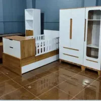 تخت و کمدهای زیبا با بهترین متریال با سیسمونی کامل