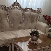 مبل هفت نفره کرم