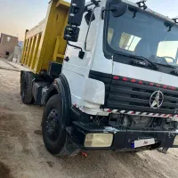 کامیون کمپرسی بی بن تیراژه دیزل زیرمایلر