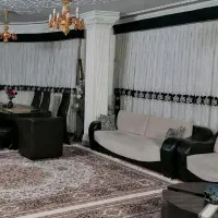 پرده حریر ترک و دکور مخمل ترک درحد نو