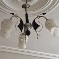 لوستر سه شاخه 2عدد